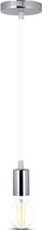 V-tac Hanglamp Vt-7338 3,6 X 100 Cm E27 Staal 60w Wit