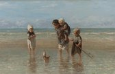 Canvas Schilderij Kinderen der Zee