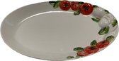 Schaal ovaal tomaat en mozzarella klein 32 x 21 cm | PO71 | Piccobella