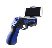 Omega Gun Blaster Augmented Reality Zwart/Blauw Geschikit voor iPhone/IOS [44350]