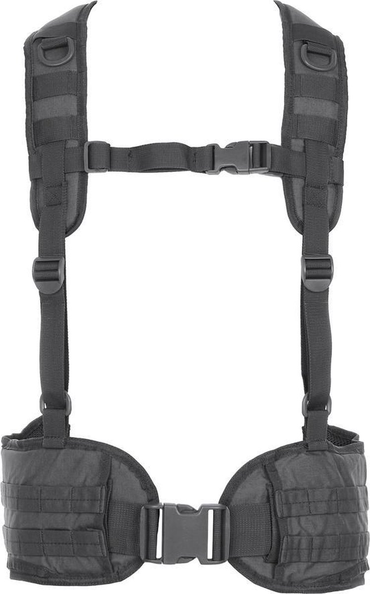 101 INC Tactical belt with harnas Grijs