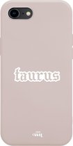 iPhone 7/8/SE 2020 Case - Taurus Beige - iPhone Zodiac Case