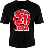 T-shirt - 21 jaar - One size