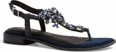 Marco Tozzi BY GUIDO MARIA KRETSCHMER Dames Sandaal 2-2-88100-26 890 blauw F-breedte Maat: 36 EU