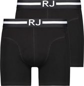 RJ Bodywear Everyday Breda boxer (2-pack) - heren boxer normale lengte - zwart - Maat: L