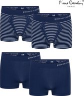 Pierre Cardin - 4-Pack Boxershorts - Flatpack - Blauw