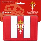 Portefeuille Real Sporting de Gijón Wit Rood