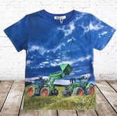 Tractor shirt h63 -s&C-86/92-t-shirts jongens