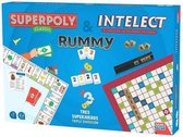 Spel/set Falomir Superpoly, Intelect & Rummy
