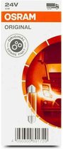 Gloeilamp voor de auto OS6424 Osram OS6424 C5W 24v 5W (10 pcs)