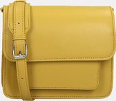 HVISK Cayman Pocket Soft crossbody tas olivenite yellow