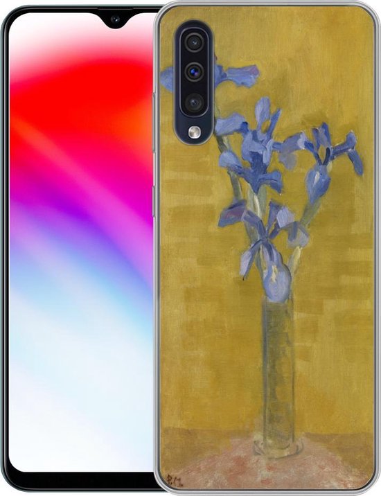Coque Samsung Galaxy A30s - Iris - Piet Mondrian - Maîtres anciens - Coque de téléphone en Siliconen