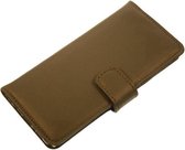 Made-NL vijf pasjes (Samsung Galaxy S20 Ultra) Book case Bruin grijs leer schijfmagneet