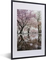 Fotolijst incl. Poster - Sakura - Bloesem - Boom - Japan - 40x60 cm - Posterlijst
