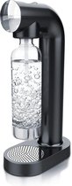 sodastream - arenendo - waterblocarator met 2 x 850 ml pet water flessen - carbartor - bpa frio - fijne dosis - compatibel met 60 l co2 sodaceadam cilinders - vaatwasmachinebestendig - zwart 