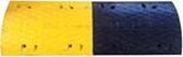 Rubberen verkeersdrempel 3,5 m x 450 mm x 60 mm Geel & Zwart 450 mm x 350 cm x 60 mm