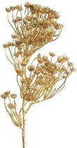 kunstbloem 17 x 70 cm zijde goud