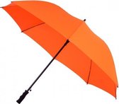golfparaplu automatisch windproof oranje 120 cm