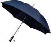 golfparaplu automatisch windproof 125 cm donkerblauw