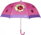 kinderparaplu roze/paars 70 cm