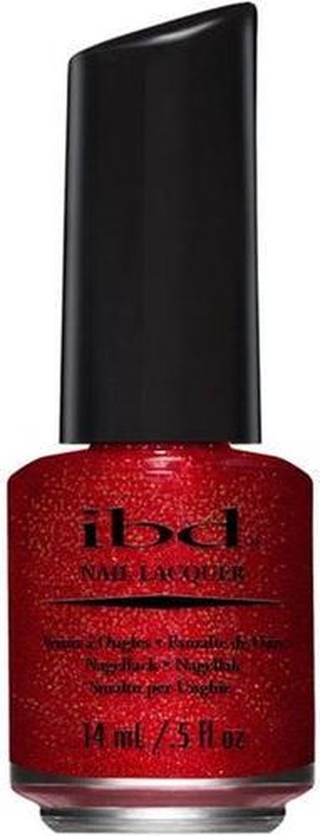 Ibd Nail Lacquer - 56717 - Cosmic Red - Rood - Nagellak - 14 ml