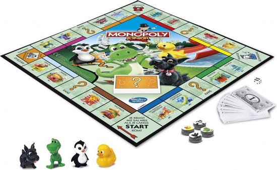 Thumbnail van een extra afbeelding van het spel Monopoly junior (NL)