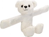 knuffel ijsbeer junior 20 cm pluche wit