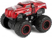 monstertruck Metal junior staal rood/zwart 2-delig