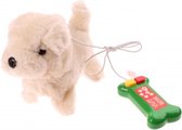 Puppy Pet hond met afstandsbediening wit