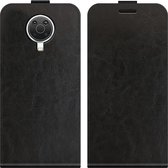 Cazy Nokia G10 / Nokia G20 hoesje - Kunstleren Flip Cover met Pashouder - zwart