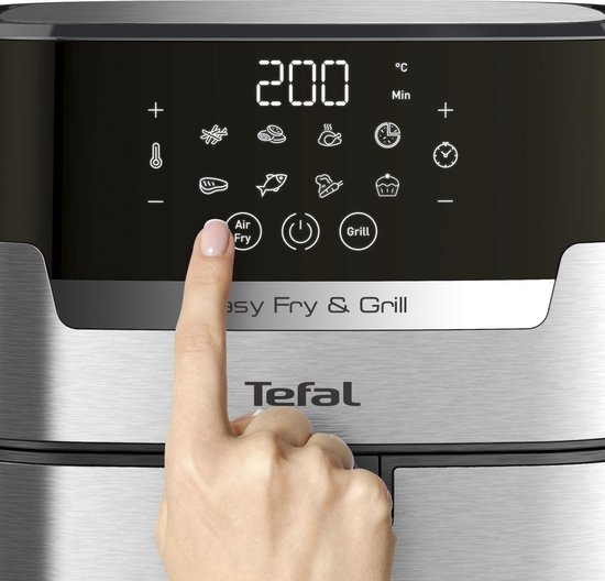 Type - Tefal EY505D15 - Tefal Easy Fry & Grill Precision EY505D 2-in-1 heteluchtfriteuse