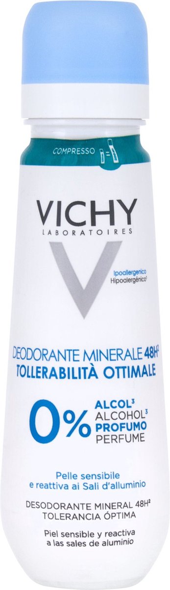 Vichy Mineraal Deodorant 48u Extreme Tolerantie - Spray 100ml