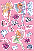 Winx Club Stickers Stella Meisjes 10 X 22 Cm Papier 5 Stuks