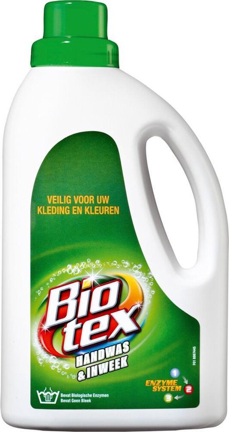 Biotex Vloeibaar Wasmiddel Handwas & Inweek - 750 ml
