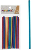 Stokjes Multicolour Hout (20 Onderdelen)