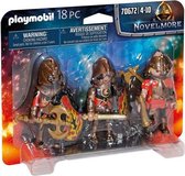 Figurenset Novelmore Fire Knigths Playmobil 70672 (18 pcs)
