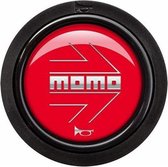 Knop Momo ARROW Stuur Zwart/Rood