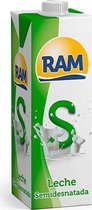 Semi-afgeroomde melk Ram (1 L)