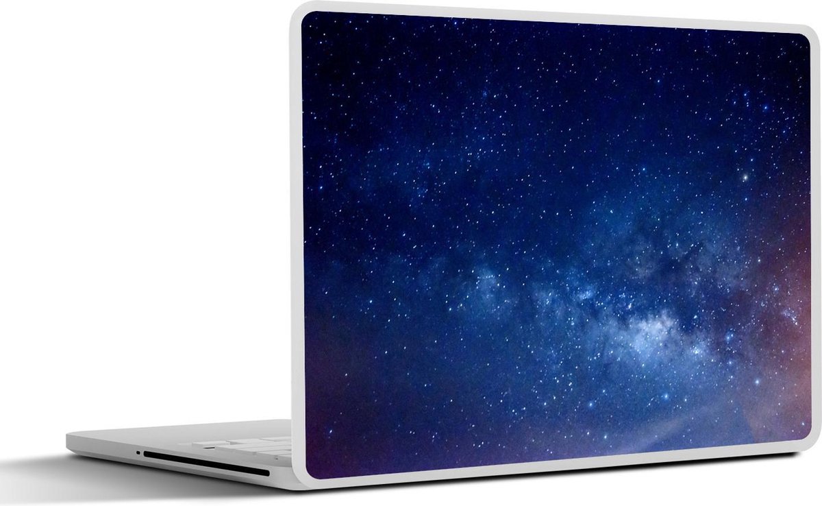 Laptop sticker - 11.6 inch - Melkweg aan de hemel in de nacht - 30x21cm - Laptopstickers - Laptop skin - Cover