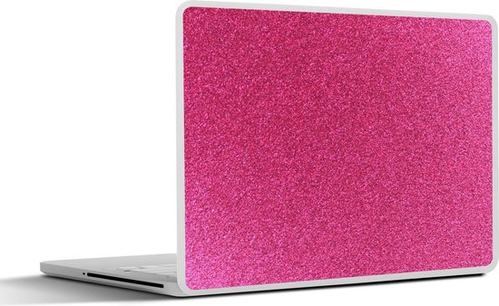Laptop sticker - 12.3 inch - Vlak met roze een | bol.com