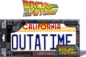 Back To The Future OUTATIME Licence Plate