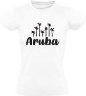 Aruba Dames t-shirt | Antillen | Wit