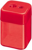 Westcott Puntenslijper Dubbel 8 Mm 5 Cm Staal Rood