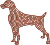 Weimaraner | houten wanddecoratie| Geproduceerd in Nederland | Kaboomlaser