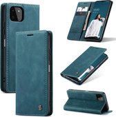 Samsung Galaxy A22 5G hoesje - Wallet Case - Blauw - Caseme