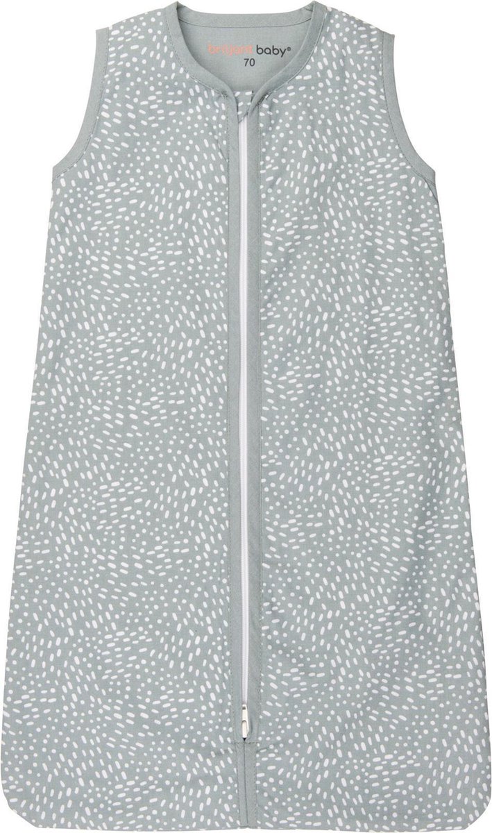 Briljant Baby Zomerslaapzak Minimal - Maat 110 - Stonegreen - Baby Zomer Slaapzak