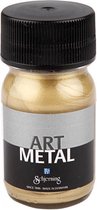 verf Art Metal 30ml licht goud