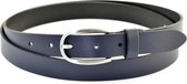 Bernd Götz Damesriem 25388 - Blauw - 120 cm