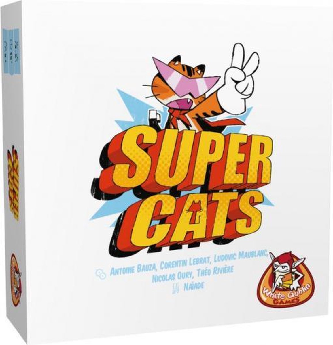 kaartspel Supercats junior karton 50 kaarten