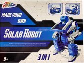 knutselset Solar Robot 3-in-1 junior blauw